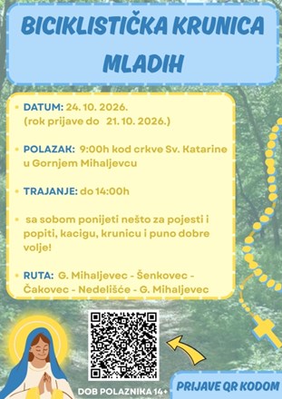 ​Biciklistička krunica mladih Štrigovskog dekanata